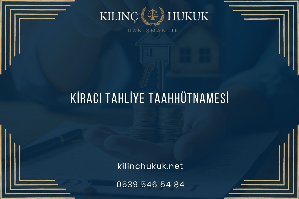 Kiracı Tahliye Taahhütnamesi Word