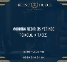 Mobbing Nedir (İş Yerinde Psikolojik Taciz)